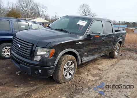 2012 Ford F-150 Fx4 from USA, damaged, VIN 1FTFW1ET7CKD84840